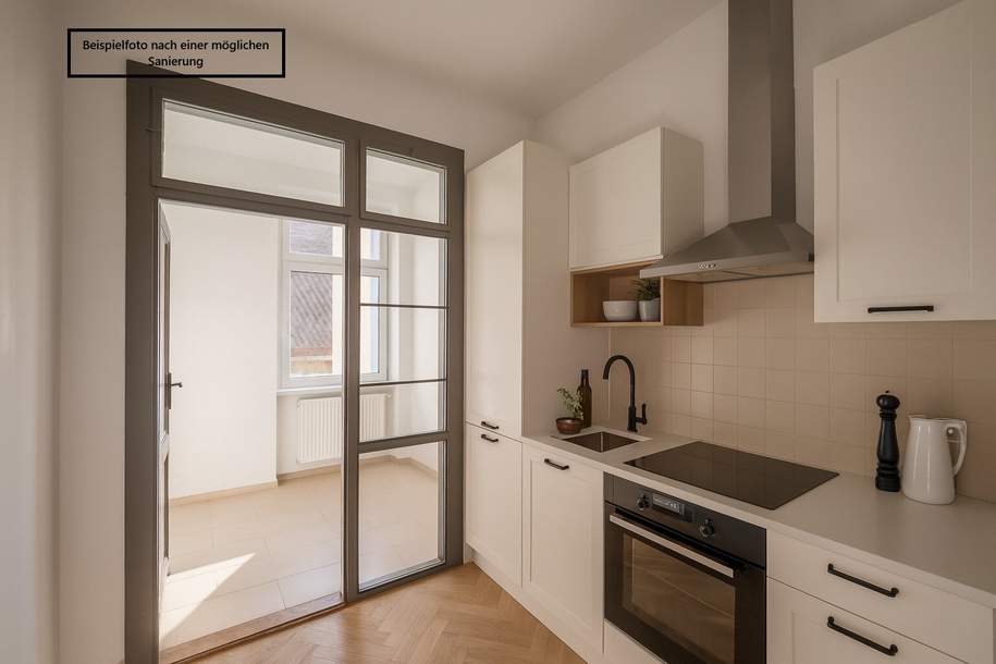 +++NEU+++ 2-Zimmer Altbau-Wohnung (sanierungsbedürftig) - tolle Lage, Wohnung-kauf, 198.890,€, 1160 Wien 16., Ottakring