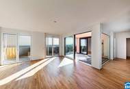 Skyline-Feeling im 34. Stock des Q-Tower mit Südost-Ausrichtung