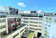 DACHGESCHOSS, INNSTRASSE, 49 m2 Neubau mit 14 m2 Loggia/Terrasse, 2 Zimmer, Komplettküche, Duschbad, Parketten