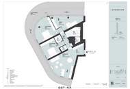 Neubau Nähe "UNO City" - Familienwohnung mit lichtdurchfluteten Panoramafenster