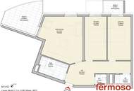 Helle 3-Zimmer-Wohnung mit zwei Balkonen direkt beim Erholungsraum Laaerwald