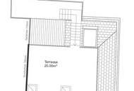 Erstbezug Innenhof Dachterrassenwohnung | Ca. 30m² Freiflächen | 2 Minuten zur Mariahilferstr. | 2 Minuten zur U6 und U3