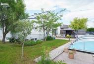 Großzügiges Architektenhaus - 194m², Wohnküche, 3 SZ, 3 Bäder, Wohnstudio im UG, Pool, Doppel-Carport, Wellnessbereich u.v.m.!