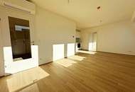AUGARTEN-NÄHE, ERSTBEZUG, klimatisiertes 52 m2 Dachgeschoss, 2 Zimmer, Komplettküche, Duschbad, Parketten, Brigittenauer Lände