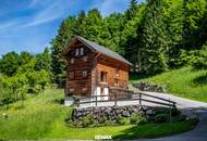 Luxuriöse Waldliegenschaft in idyllischer Lage bei Bad Goisern am Hallstättersee – Ruhe, Natur &amp; drei charmante Wohneinheiten in zwei Häusern