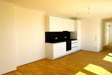 Erstbezug!Energieeffziente 2-Zimmer-Wohnung in der Nähe U1 Kagraner Platz - INKLUSIVE TischlerMassKüche!, Wohnung-kauf, 470.645,€, 1220 Wien 22., Donaustadt