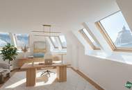Dachgeschosstraum mit Weitblick