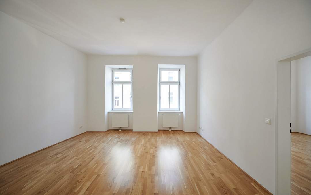 Hofseitiger Balkon – 2-Zimmer-Wohnung mit idealer Aufteilung