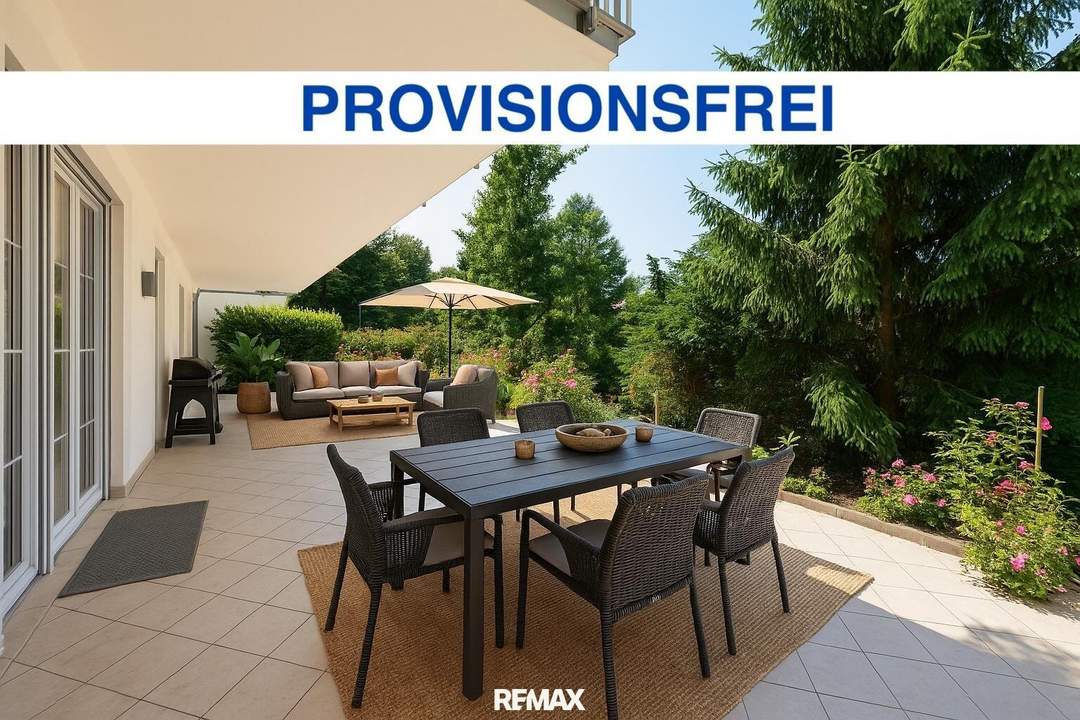 PROVIONSFREI "Luxuriöse Gartenwohnung in Mariatrost!"