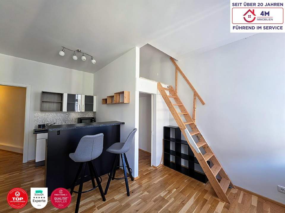 Klein aber Wow – stylischer Altbau mit Loft-Feeling