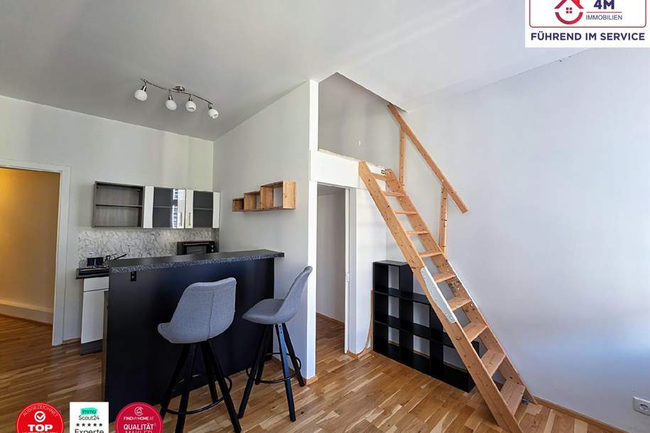Klein aber Wow – stylischer Altbau mit Loft-Feeling, Wohnung-kauf, 150.000,€, 1140 Wien 14., Penzing
