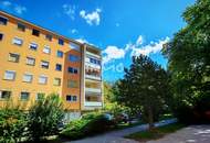 Charmante 3-Zimmer-Wohnung mit verglaster Loggia - groß, zentral, ruhig, mit Parkblick