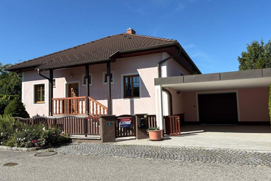 "Bungalow mit großem Keller am schönen Wagram", Haus-kauf, 385.000,€, 3465 Tulln
