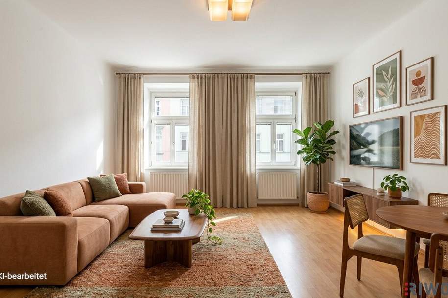 WG GEEIGNET II 3 ZIMMER ALTBAUWOHNUNG MIT SEPARATER KÜCHE UND BAD MIT FENSTER II TOLLE LAGE NÄHE U6 UND THALIASTRASSE II GEMEINSCHAFTSGARTEN, Wohnung-kauf, 285.000,€, 1160 Wien 16., Ottakring