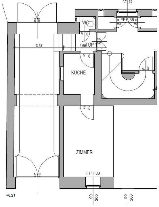 1030! Sanierungsbedürftiges Studio - Kleinwohnung!