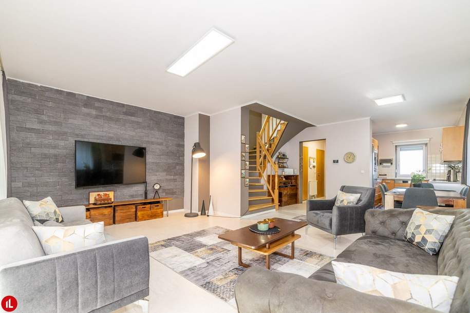 Naturparkgemeinde Mannersdorf am Leithagebirge | Exklusive Doppelhaushälfte | 5 Zimmer | Eigengrund | 5 Stellplätze | Keller, Haus-kauf, 579.000,€, 2452 Bruck an der Leitha