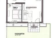 2-Zimmer Gartenwohnung in Seenähe