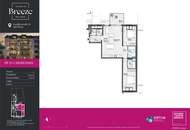 BREEZE – Wohnen mit Raumgefühl – 3-Zimmer-Einheit in ruhiger Lage