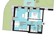 Sonnendurchflutete 2-Zimmer-Gartenwohnung in Ruhelage – provisionsfreier Erstbezug