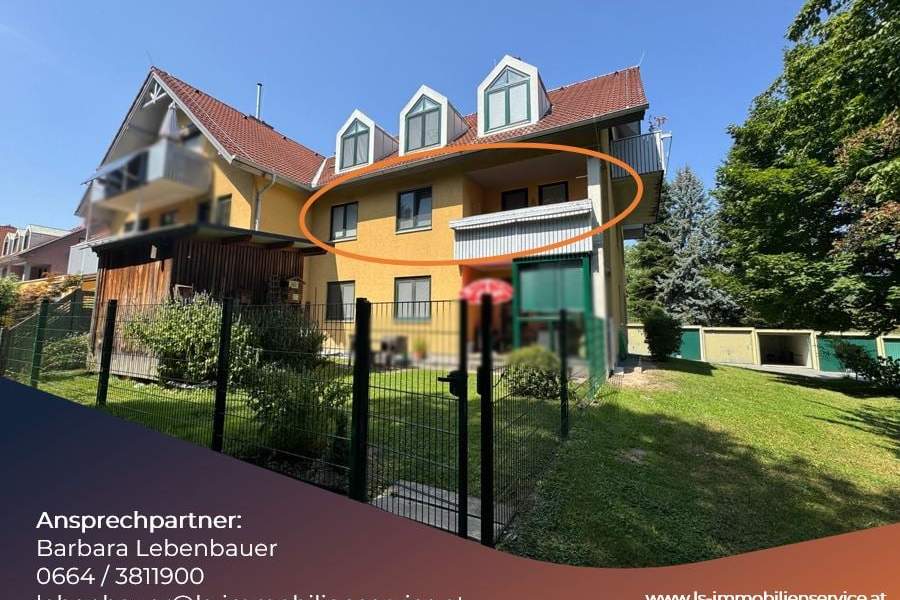 Sonnige 4-Zimmer Wohnung mit Balkon in zentraler Lage von Pöllau, Wohnung-kauf, 175.000,€, 8225 Hartberg-Fürstenfeld
