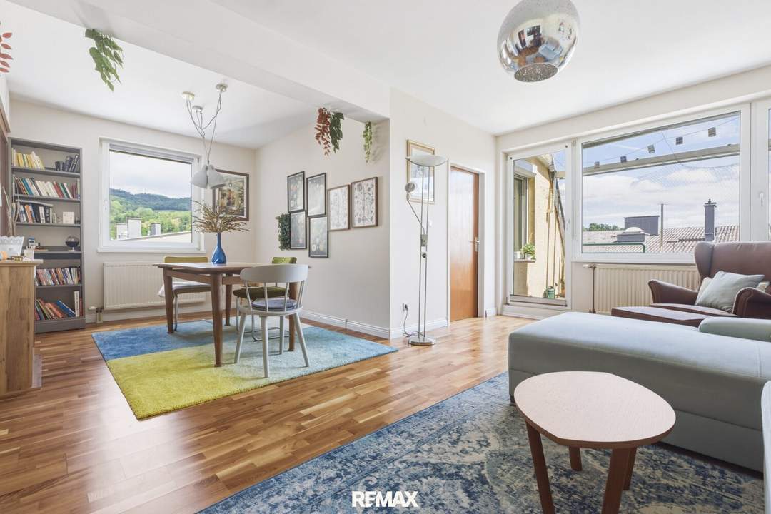 Traumhafte 4 - Zimmer - Wohnung mit Loggia in Urfahr