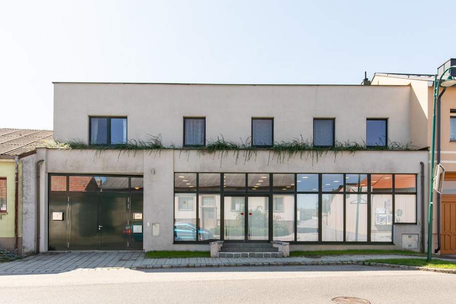 Wohnen, Arbeiten, Vermieten oder Entwickeln - vielseitiges Anwesen mit Wohn- und Geschäftshaus, Nebengebäuden & Garten, Gewerbeobjekt-kauf, 669.000,€, 2472 Bruck an der Leitha