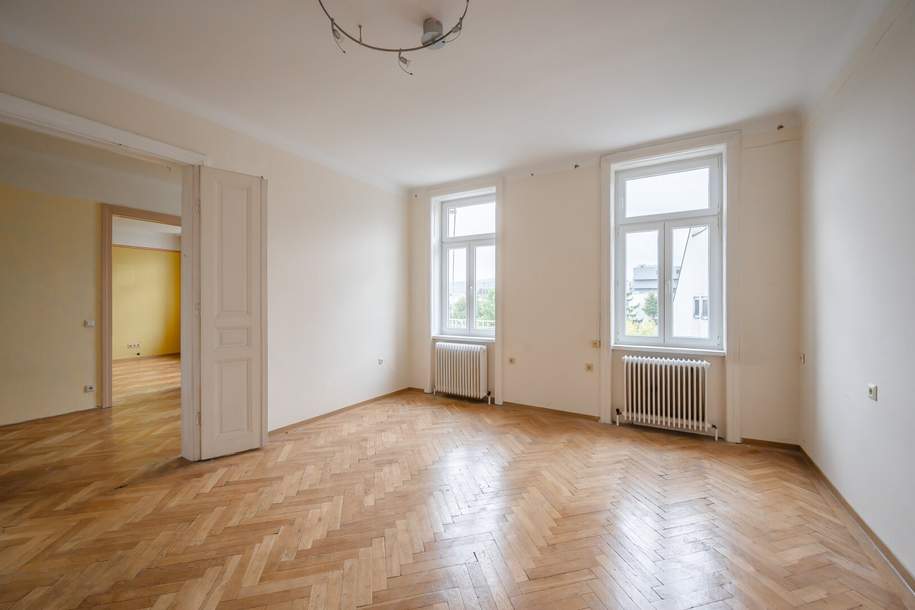 ++1140++ sanierungsbedürftige 3,5 Zimmer Wohnung in Stilvilla! idyllischer Garten!, Wohnung-kauf, 569.000,€, 1140 Wien 14., Penzing