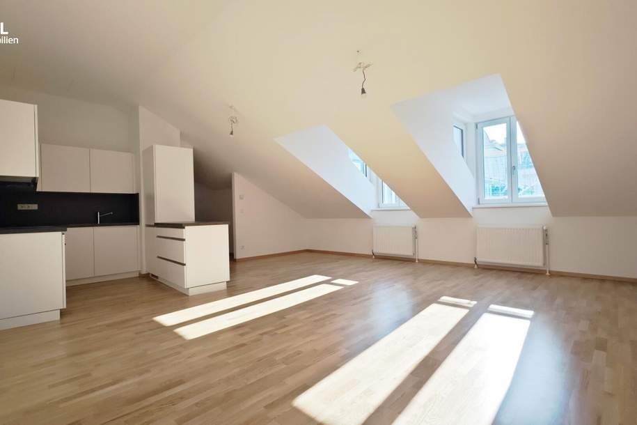 KLIMATISIERTE, SANIERTE 2-ZIMMER DG WOHNUNG, Wohnung-miete, 1.631,09,€, 1020 Wien 2., Leopoldstadt