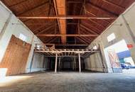 Geräumige Lagerhalle (ehem. Getreidesilo) nähe Gewerbepark Franzosenhausweg (OÖ / Linz-Traun) als Pauschalmiete