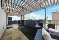 Maisonette mit Dachterrasse, Whirlpool &amp; Panoramablick - Ihr Penthouse-Traum mit Garagenplatz und Massmöbel in Hollabrunn!