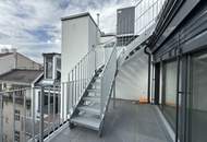 FRÜHLINGSAKTION | NEUE PREISE - klimatisierte Dachgeschosswohnung mit großzügiger Dachterrasse | LUFT-WÄRME-PUMPE