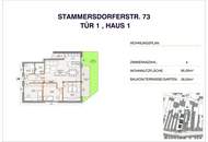 95m² Apartment mit Garten, Terrasse - Winzergefühl im Sehnsuchtsort der Wiener - 4 Zimmer - ERSTBEZUG 1210 Wien