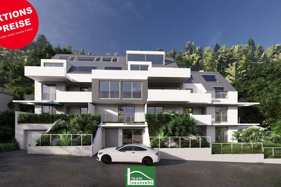 amBergblick19 - Aktionspreise für Anleger mit sehr guter PREISENTWICKLUNG. Wohnung - Wald | Berg | Fluss ,Top 11! - JETZT ZUSCHLAGEN, Wohnung-kauf, 654.001,€, 1190 Wien 19., Döbling
