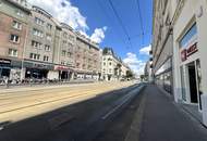 UNBEFRISTET - helle 2,5-Zimmer Dachgeschosswohnung mit Wohnküche, Schrankraum, 26 m2 Dachterrasse und Kellerabteil nahe Schönbrunn