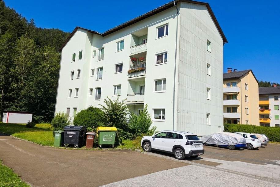 Helle 4 Zimmerwohnung mit Balkon, Wohnung-kauf, 99.000,€, 8680 Bruck-Mürzzuschlag