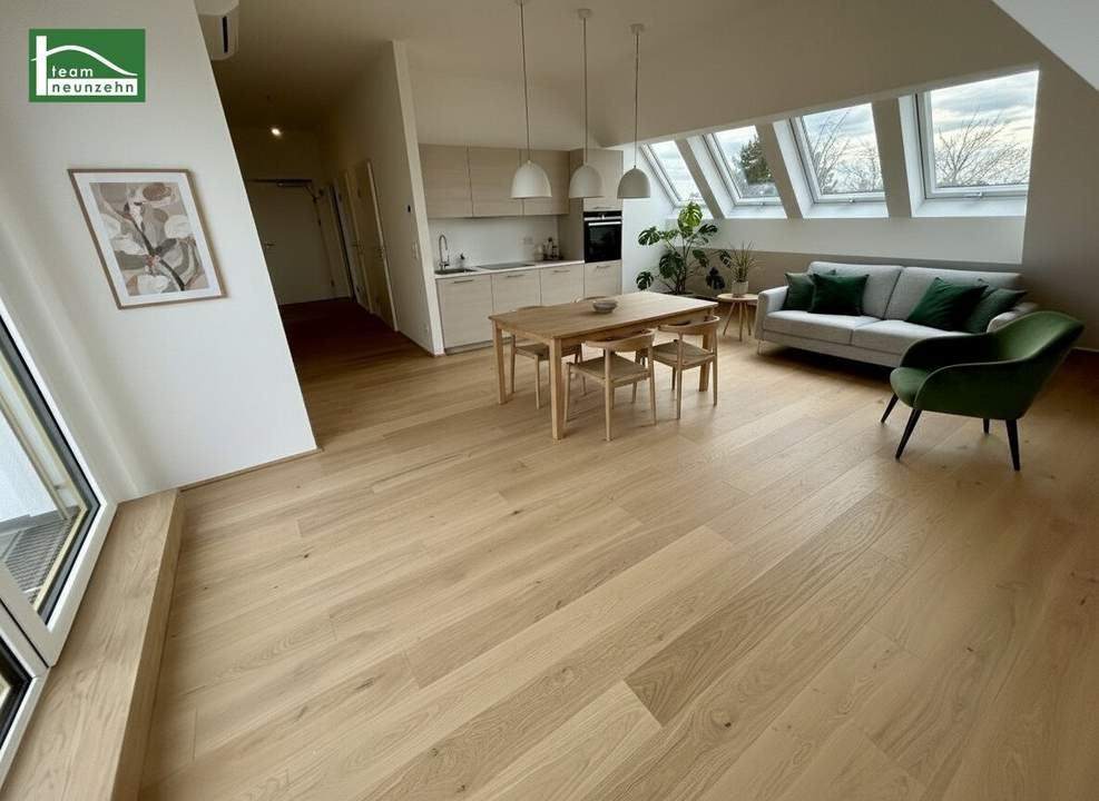 Grün und doch so nah! Modernes, hochwertiges und optisch beeindruckendes Wohnen bei der U1 Kagraner Platz mit Nähe zur Alten Donau. - WOHNTRAUM