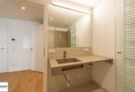 Ab 1.8.: hochwertige 2 Zimmer Neubauwohnung mit Loggia (Abendsonne), Bad mit Dusche & Badewanne!