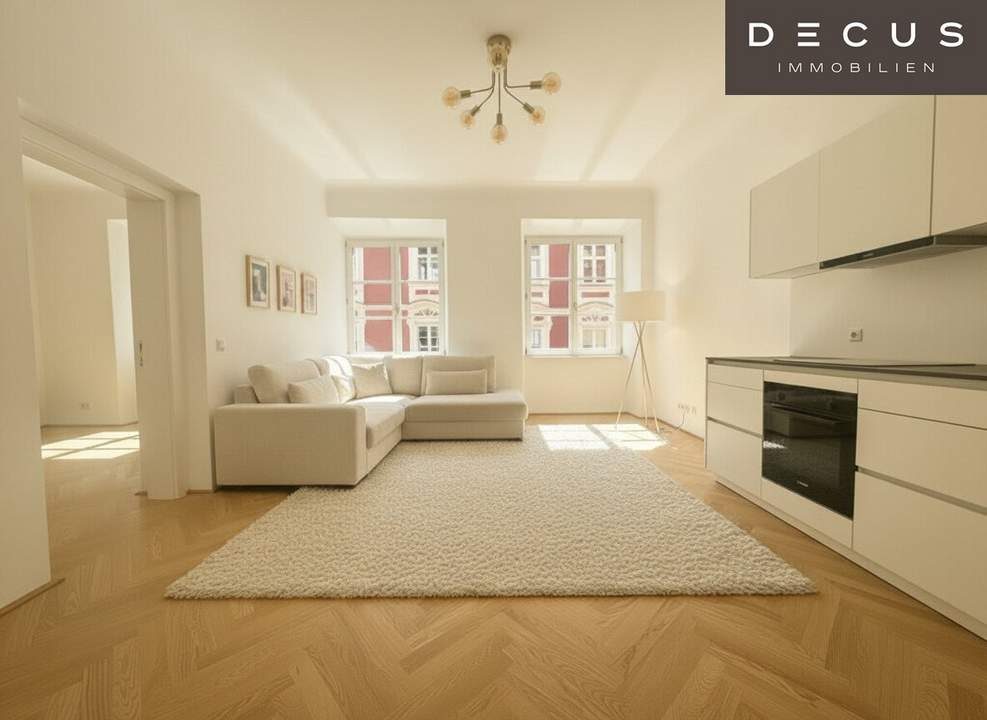 | TRAUMHAFTE 2-ZIMMER-ALTBAUWOHNUNG | ERSTBEZUG | ca. 78,85m² | 2.OG. | HELL, SONNIG & RUHIG | RICHTUNG KAPAUNPLATZ | BESTLAGE | INNENSTADT