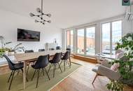 Stylisches Maisonette - Büro mit atemberaubender Dachterrasse nahe Naschmarkt! Garagen verfügbar!