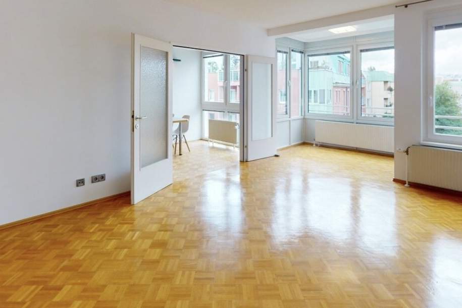 Smart investieren, schön wohnen in einer großen 2-Zimmer Wohnung in 1220 Wien - in der Nähe der U1 und dem Donauzentrum, Wohnung-kauf, 319.000,€, 1220 Wien 22., Donaustadt