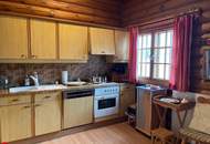 Ihr Stückchen heile Welt – charmantes Blockhaus mit viel Platz im Grünen