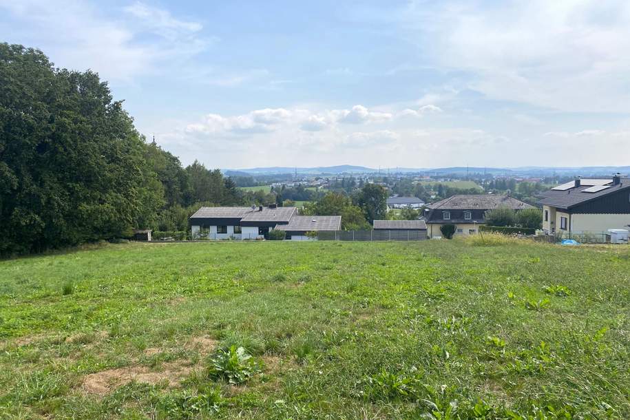 Sonniger Baugrund mit Grünstreifen in schöner Lage in Stadtnähe (1.491 m²), Grund und Boden-kauf, 198.730,€, 4911 Ried im Innkreis