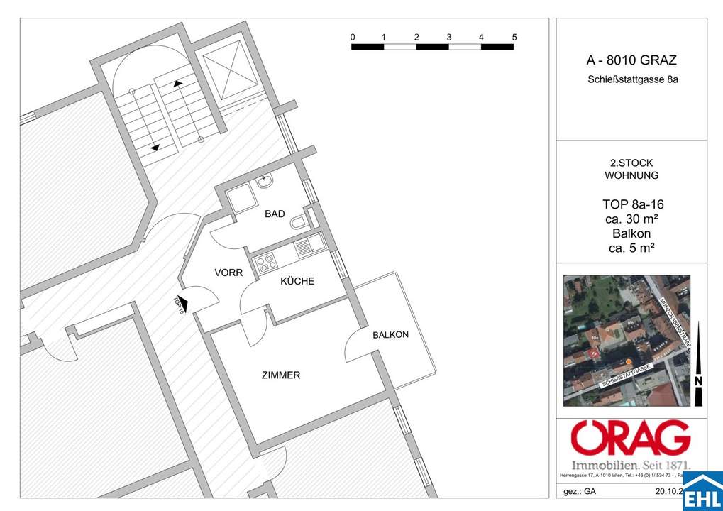 Charmante 2-Zimmer-Wohnung mit Balkon in Graz