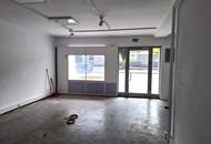 Perfekte Sichtbarkeit - Geschäftslokal / Büro mit großer Auslagenfront !