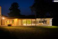 Traumhafter Bungalow mit Indoor-Pool, Weinkeller & großem Garten auf Eigengrund