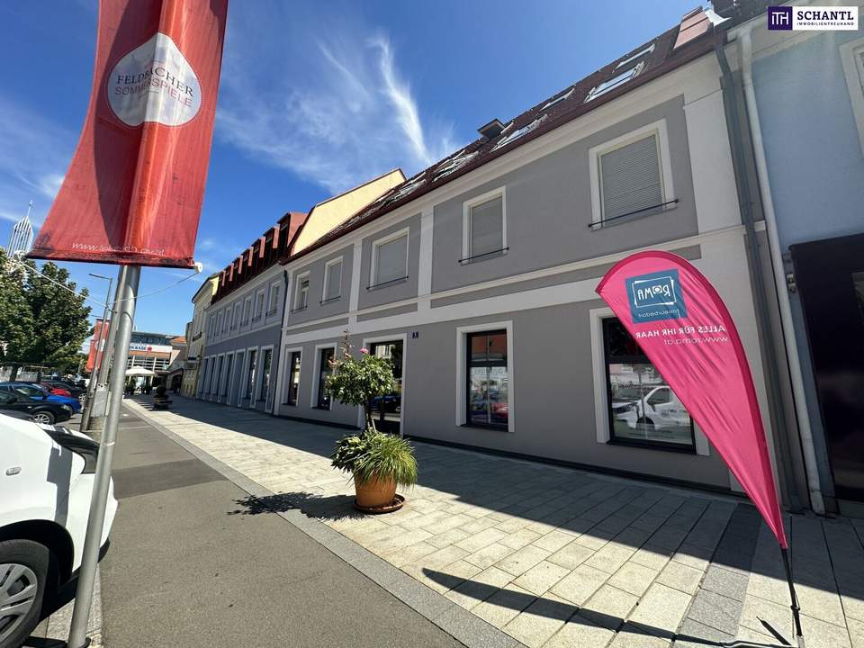 TOP CHANCE! TOLLES ZINSHAUSPAKET! NEU ERRICHTETES WOHN- und GESCHÄFTSHAUS DIREKT AM HAUPTPLATZ!