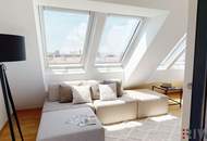 Erstbezug eines Luxus Dachgeschosses mit Fernblick auf Prater auf Stephansdom in der nähe der Donauinsel