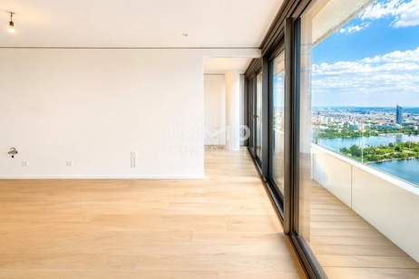 DANUBEFLATS: Smarter 2 Zimmer Grundriss - Pool, Sauna, Fitness, Concierge inklusive, Wohnung-kauf, 566.200,€, 1220 Wien 22., Donaustadt