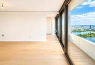 DANUBEFLATS: Smarter 2 Zimmer Grundriss - Pool, Sauna, Fitness, Concierge inklusive