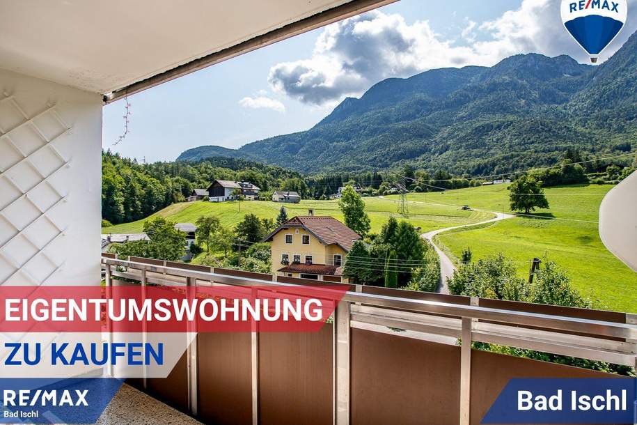 Wohnen mit Gebirgsblick! Kl. 3-Zimmer-Wohnung, Wohnung-kauf, 180.000,€, 4820 Gmunden